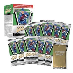 2025-26 Upper Deck MVP Hockey Blaster Box 1 Pack Sealed